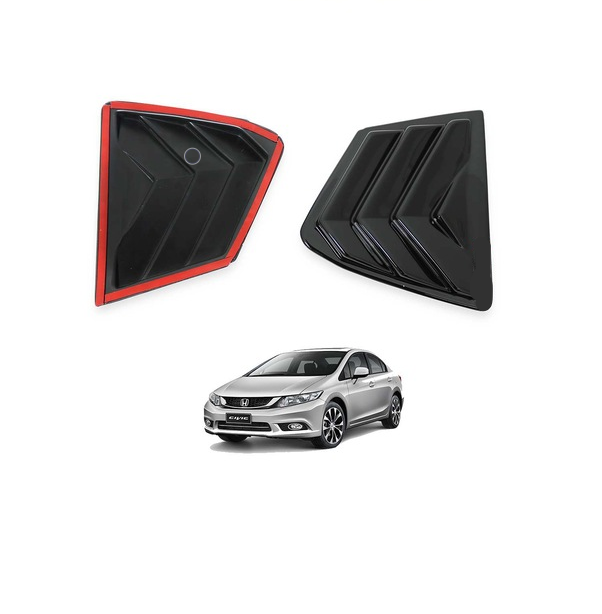 Honda Civic 9 Kelebek Cam Rüzgarlığı 2 Parça 2012-2016