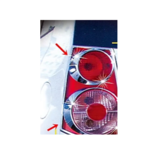 PİCANTO ARKA STOP KROM TAKIMI 2008-2010