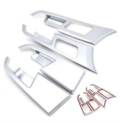 ELANTRA 2016-2019 IÇIN UYUMLU IÇ KAPI KOLU KAPLAMA - SILVER (ABS)