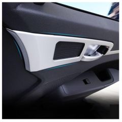 ELANTRA 2016-2019 IÇIN UYUMLU IÇ KAPI KOLU KAPLAMA - SILVER (ABS)