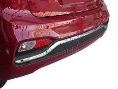Hyundai i20 Krom Arka Tampon Çıtası 3 Parça 2018-2020 Arası