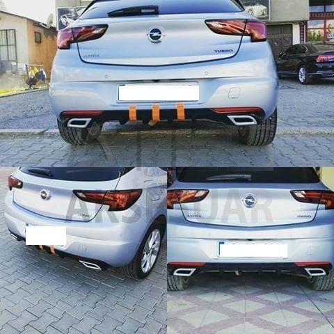 OPEL ASTRA K Arka Difüzör