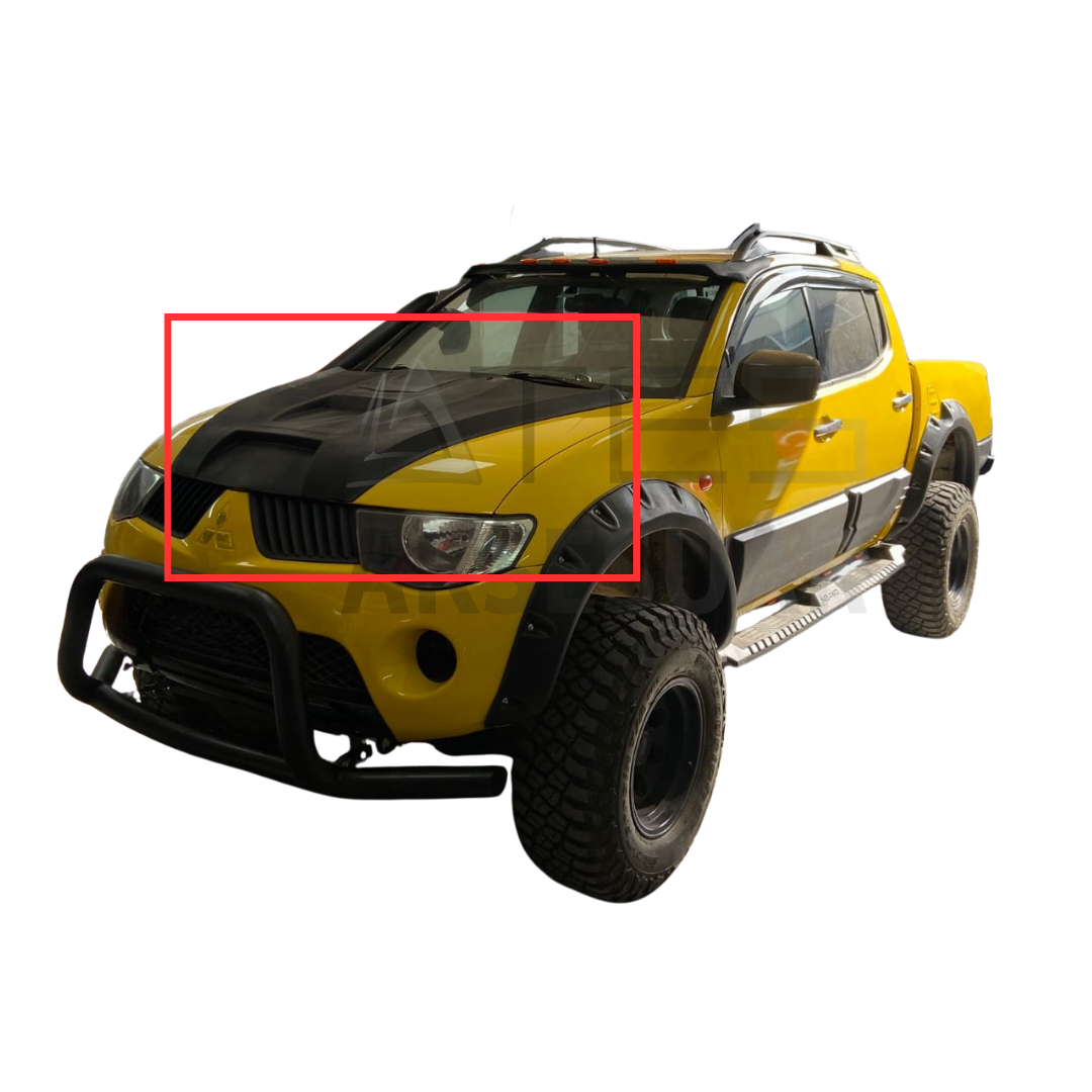 Mitsubishi L200 Kaput  Kaplama Scopp FİBER 2007-2014