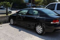 Honda Civic FD6 Krom Cam Çıtası 6 Parça 2006-2011 Arası