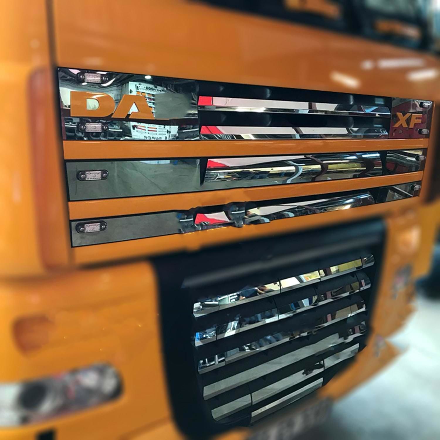 DAF XF 105 KOMPLE ÖN PANJUR KROMU