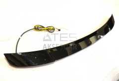 AUDI A3 SEDAN (2013-2019) LED SPOILER PIANO BLACK (PARLAK SIYAH)
