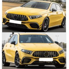 W177 A SERISI 2019+  IÇIN UYUMLU A45 ÖN TAMPON PANJUR SETI