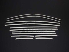 Peugeot 2008 Krom Cam Çerçevesi 12 Parça 2019 ve Sonrası