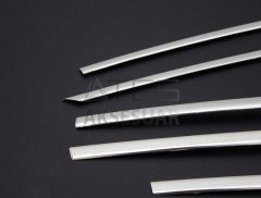 Peugeot 2008 Krom Cam Çerçevesi 12 Parça 2019 ve Sonrası