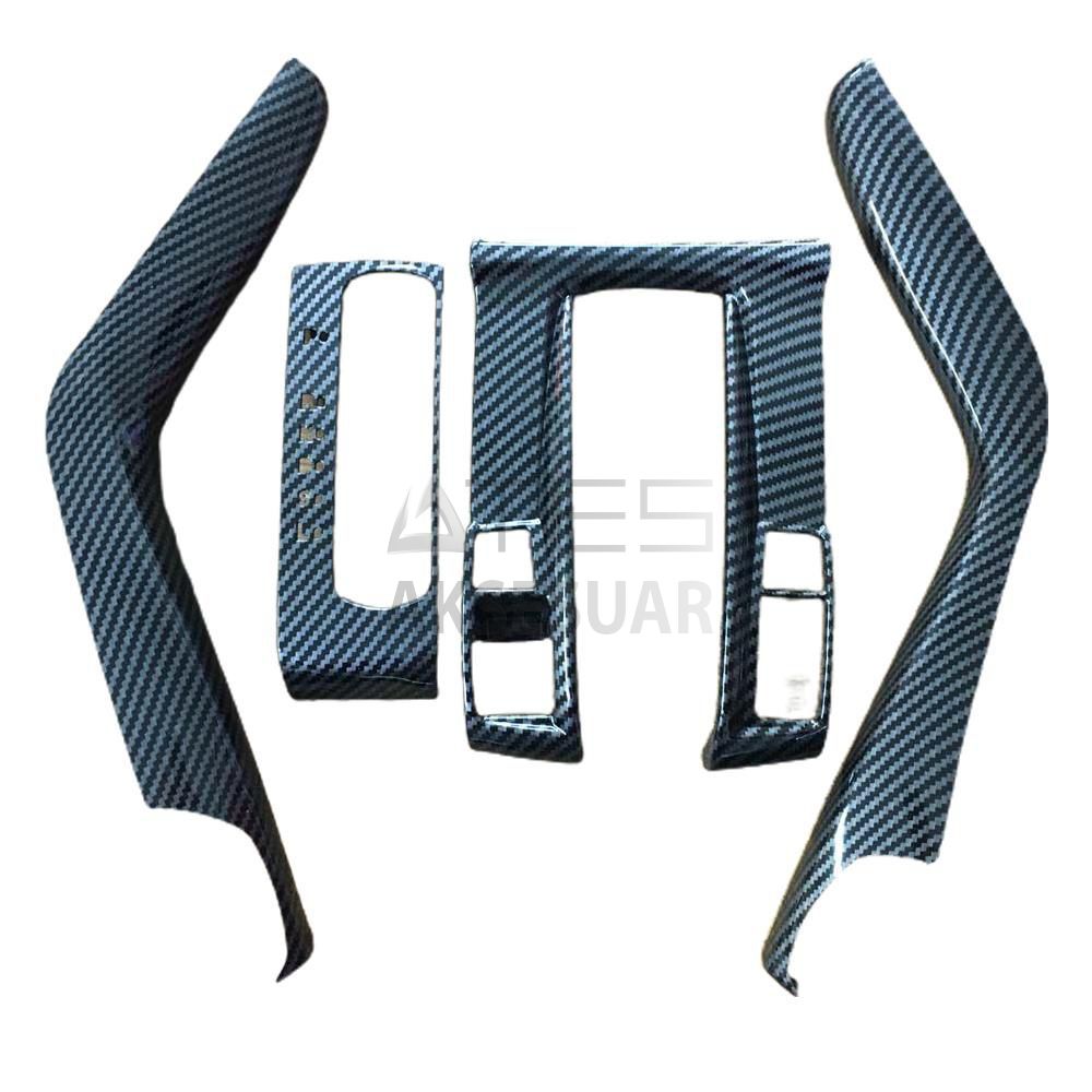 HONDA CIVIC FC5 2016-2020 VITES KONSOL KAPLAMA FULL SET-KARBON