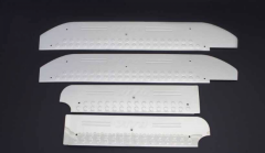 Mercedes Vito Kapı Eşiği 4 Parça Paslanmaz Çelik 2003-2014