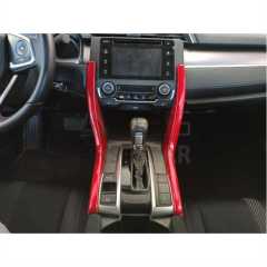 HONDA CIVIC FC5 2016-2020 VITES KONSOL ÇITA KAPLAMA- KIRMIZ