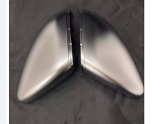 GOLF 7-7,5 İÇİN UYUMLU MAT GRI  'R'  AYNA KAPAGI