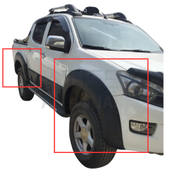 İsuzu D-Max 2017 Çamurluk Dodikleri