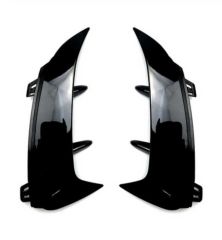 W177 A SERISI SEDAN 2019+ IÇIN ARKA TAMPON BIÇAKLARI - 2 PARÇA - PIANO BLACK