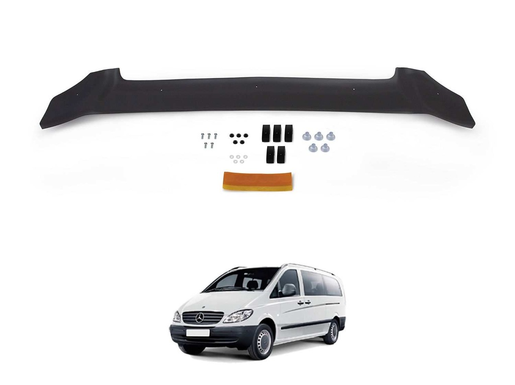 Mercedes Vito W639 Ön Kaput Maskesi Koruma Rüzgarlığı Deflektör