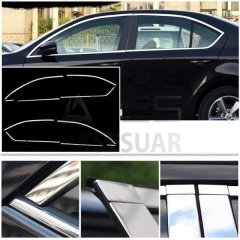 SKODA OCTAVIA 2015-2019 CAM ÇITASI NIKELAJ