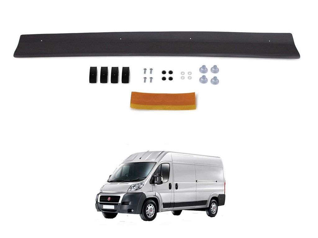 Fiat Ducato Ön Kaput Koruma Rüzgarlık 3mm (ABS) 2006-201