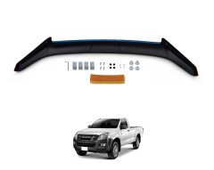 Isuzu D-Max Ön Kaput Koruyucu Rüzgarlık 4mm (ABS) 2012-1