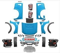 RANGER IÇIN UYUMLU F150 RAPTOR DÖNÜSÜM FULL - ÖN SOL CAMURLUK KABARTMA (DODIK)