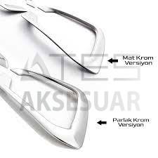 Fiat Egea HB Krom Sis Çerçevesi 2 Prç. 2020 Üzeri (Mat Krom)