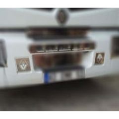 Renault  PREMIUM MODELS TAMPON ORTASI KROMU ( ÇEKİ DEMİRİ LOGOSU )