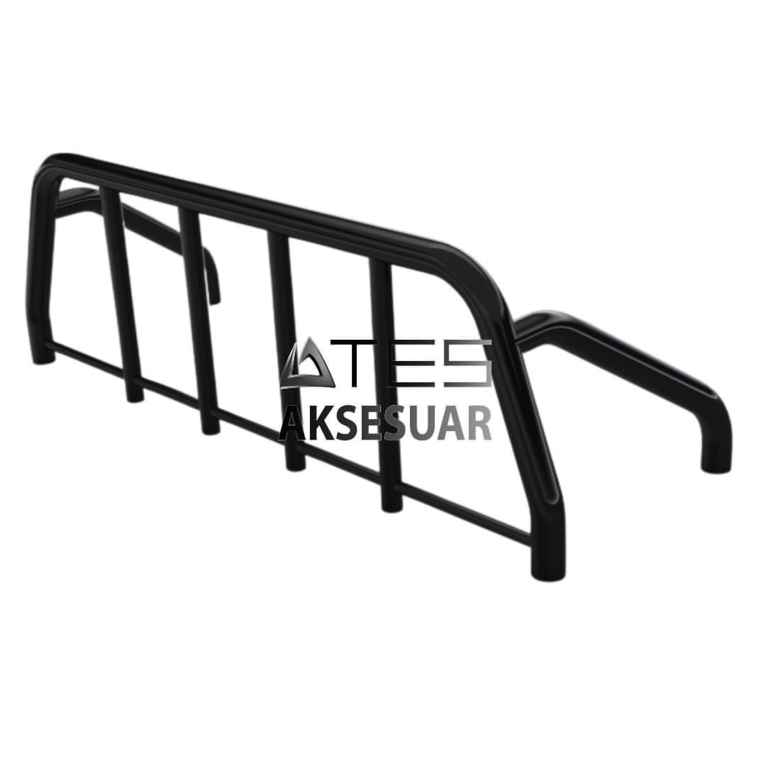 TOYOTA HILUX 2005-2015 VİLLAGE BLACK Pickup Boru Tip Rollbar