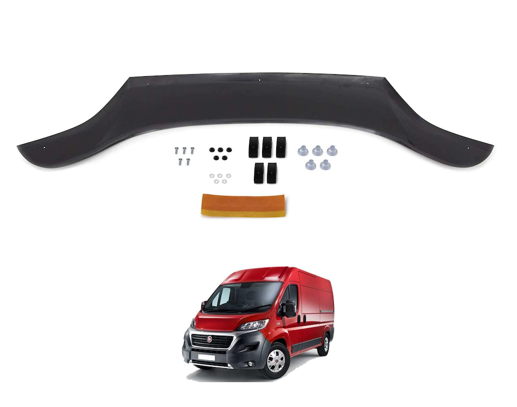 Fiat Ducato Ön Kaput Koruyucu Rüzgarlık 4mm (ABS) 2014-›