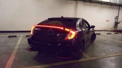 HONDA CIVIC HB FK7 LED SPOILER