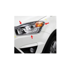 KORANDO C FAR ÇERÇEVESİ KROM TAKIMI 2010-2015