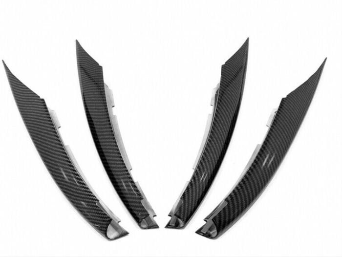 W177 A SERISI 2019+ IÇIN ÖN TAMPON BIÇAKLARI - 4 PARÇA - KARBON