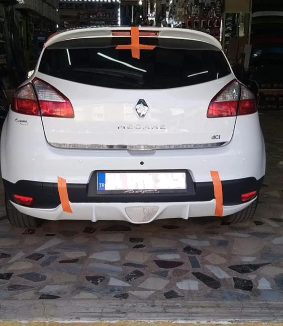 Renault Megane 3 Arka Tampon Eki