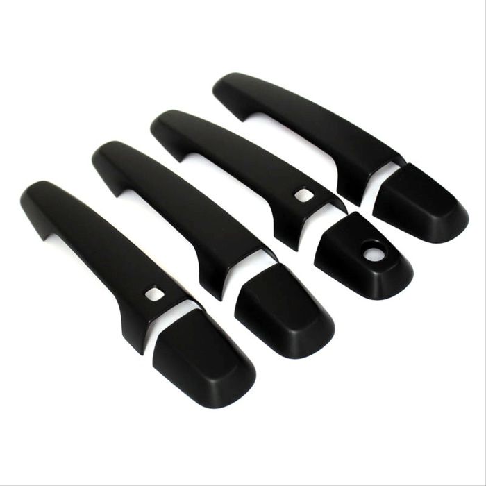 L200 2014+ IÇIN UYUMLU KAPI KOLU KAPLAMA SIYAH