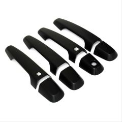 L200 2014+ IÇIN UYUMLU KAPI KOLU KAPLAMA SIYAH