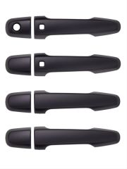 L200 2014+ IÇIN UYUMLU KAPI KOLU KAPLAMA SIYAH