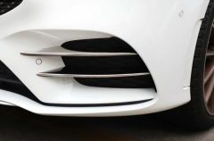 W177 A SERISI 2019+ IÇIN ÖN TAMPON BIÇAKLARI - 4 PARÇA - KROM