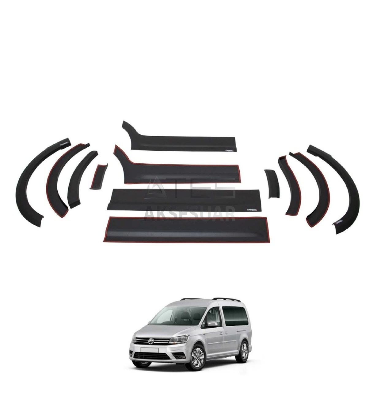 VW CADDY Dodik Seti K.Ş. 12 Parça (Sağ Sürgülü) 2015-202