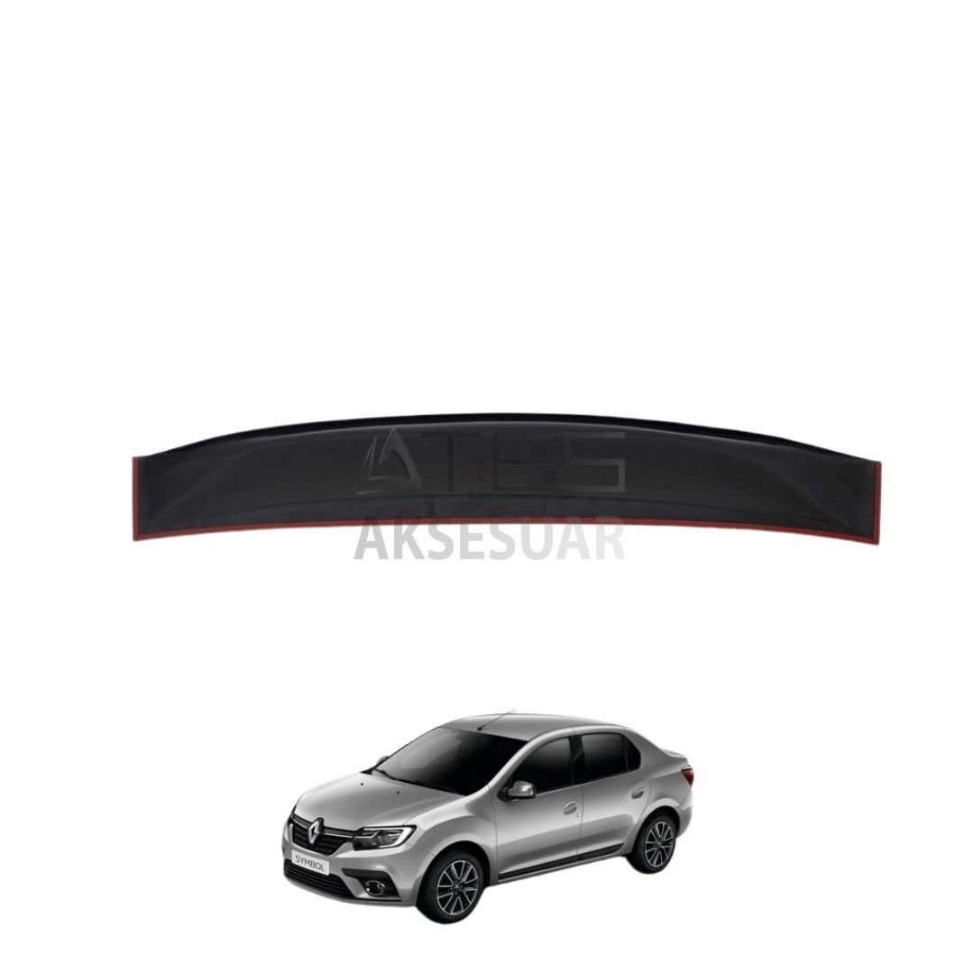 Renault Symbol Arka Cam Üstü Spoyler Akrilik (ABS) Piano