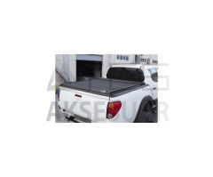 Mitsubishi L200 Omback Sürgülü Bagaj Kapama Düz Kasa Kobra Rollbar için Siyah 2006-2015 Arası