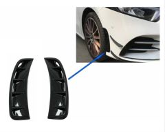 W177 A SERISI 2019+ IÇIN ÖN TAMPON IZGARASI (VENT) - PIANO BLACK