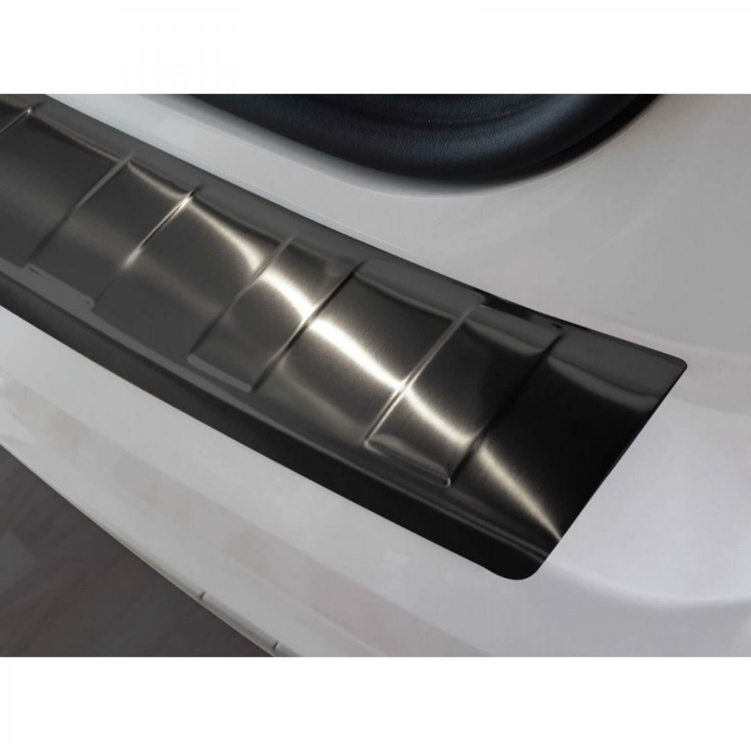 Chevrolet Captiva Arka Tampon Koruması Siyah Krom 2013 - 2019