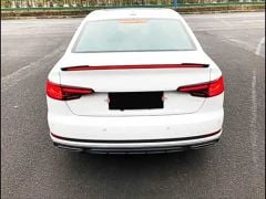 A4 2016-2019  IÇIN UYUMLU LED SPOILER PIANO BLACK (PARLAK SIYAH)