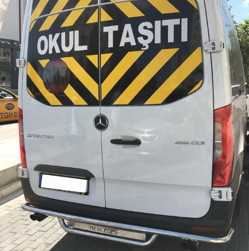 MERCEDES SPRİNTER ARKA KROM KORUMA