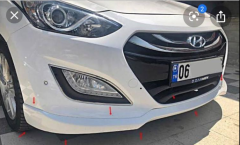 Hyundai İ30 Yeni Kasa Ön Tampon Eki