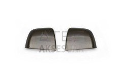 Opel Combo D Siyah Krom Ayna Kapağı 2 Parça Abs 2011-2018 Arası