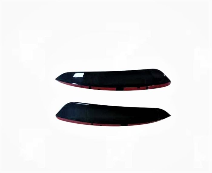 W177 A SERISI 2019+ IÇIN ÖN TAMPON YAN BIÇAKLARI - 2 PARÇA -  PIANO BLACK