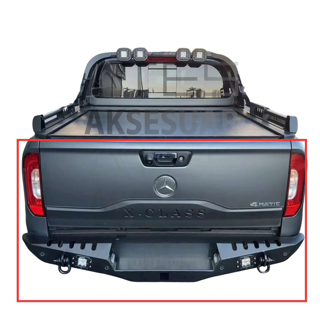 Mercedes Benz X-Class Arka Çelik Tampon