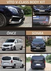 W447 VITO UYUMLU V CLASS BODY KIT