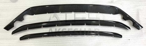 HONDA CR-V 2017+ KARBON PANJUR CITASI 3 PARCA