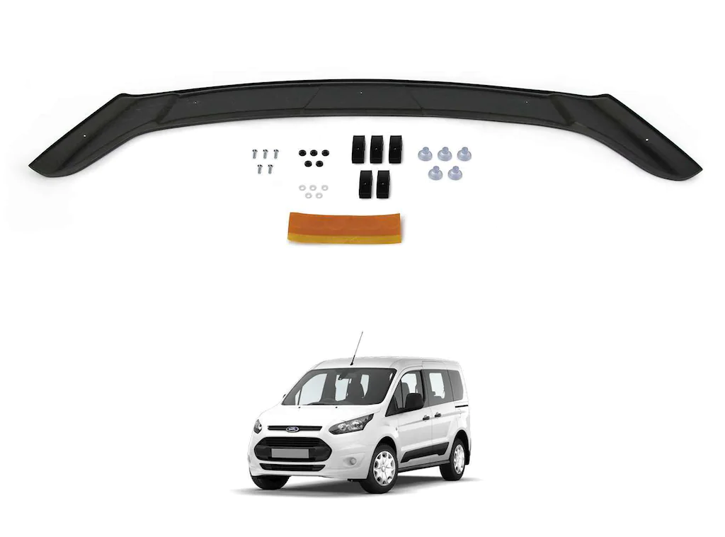 Ford Connect Ön Kaput Koruyucu Rüzgarlık 3mm (ABS) 14-18